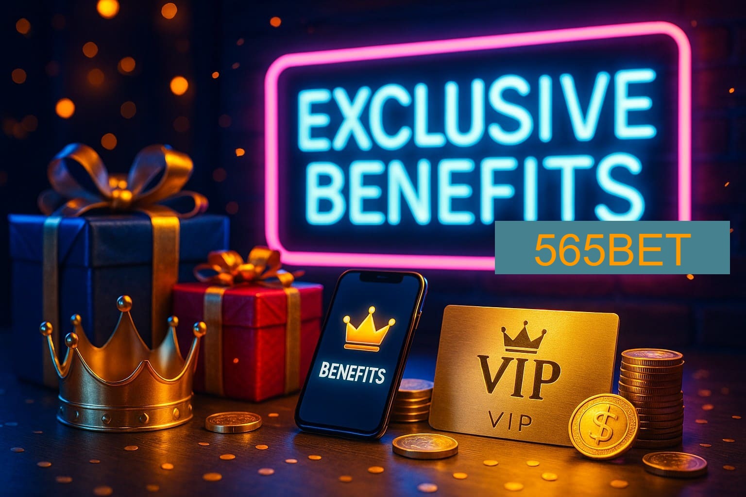 Benefícios do 565BET